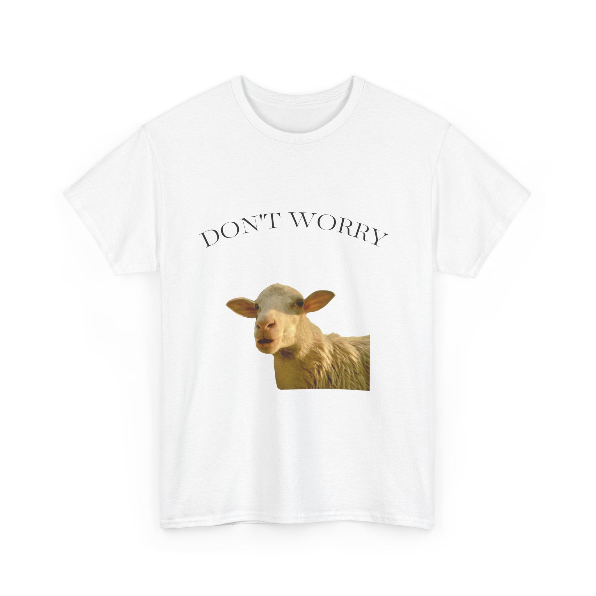 Don’t Worry Sheep Tee — "Everything is Gonna Be Alright" Relaxing Farm Animal T-Shirt