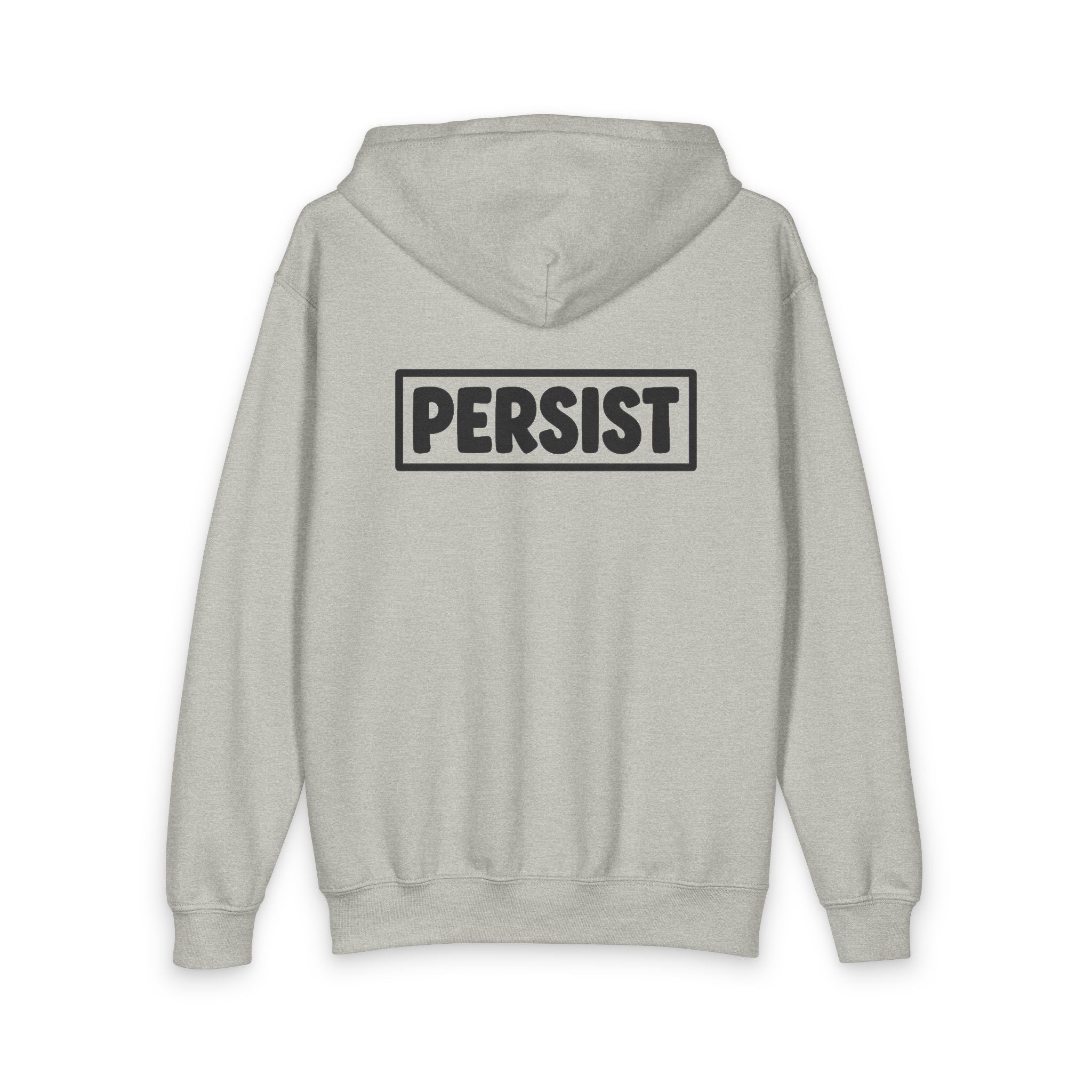 Persist Hoodie — Inspirational Youth Zipped Hoodie
