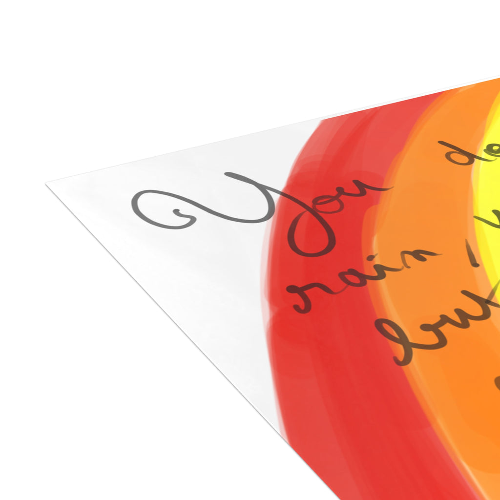 Rainbow Postcard Bundles (envelopes included) drawn by an 8 year old Girl. Encouraging Life Wisdom