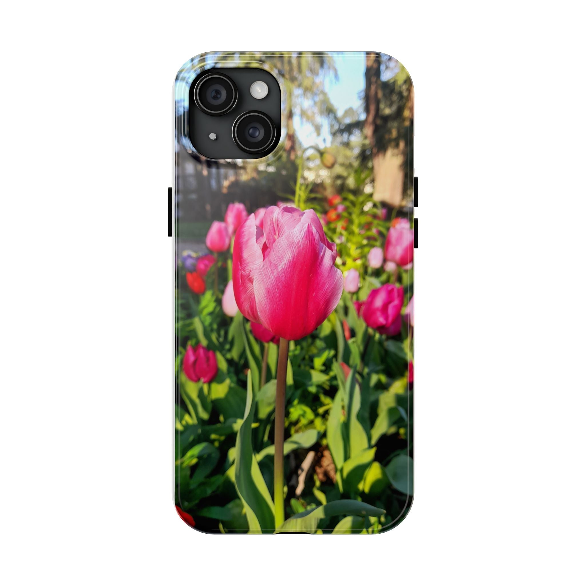 Floral Spring Tough Phone Case — Protective Phone Case with Spring Flowers