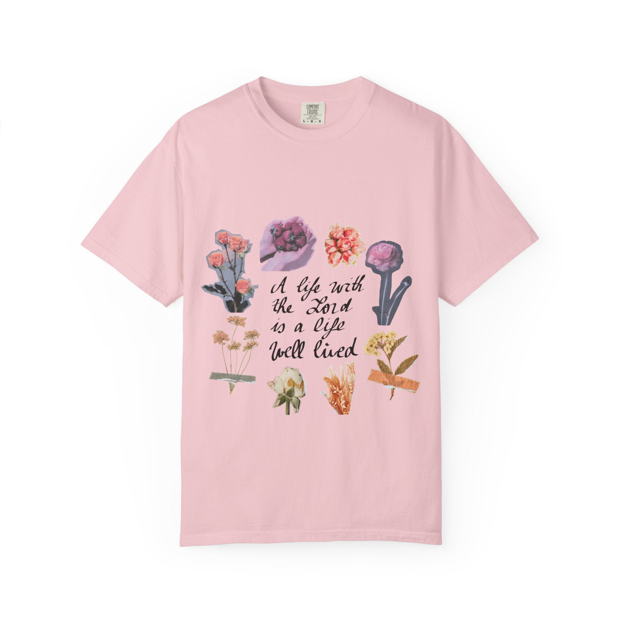Christian Floral T-Shirt — Faith-Inspired Floral Tee
