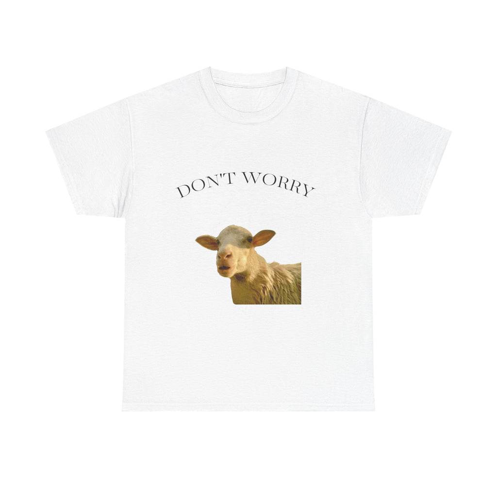 Don’t Worry Sheep Tee — "Everything is Gonna Be Alright" Relaxing Farm Animal T-Shirt