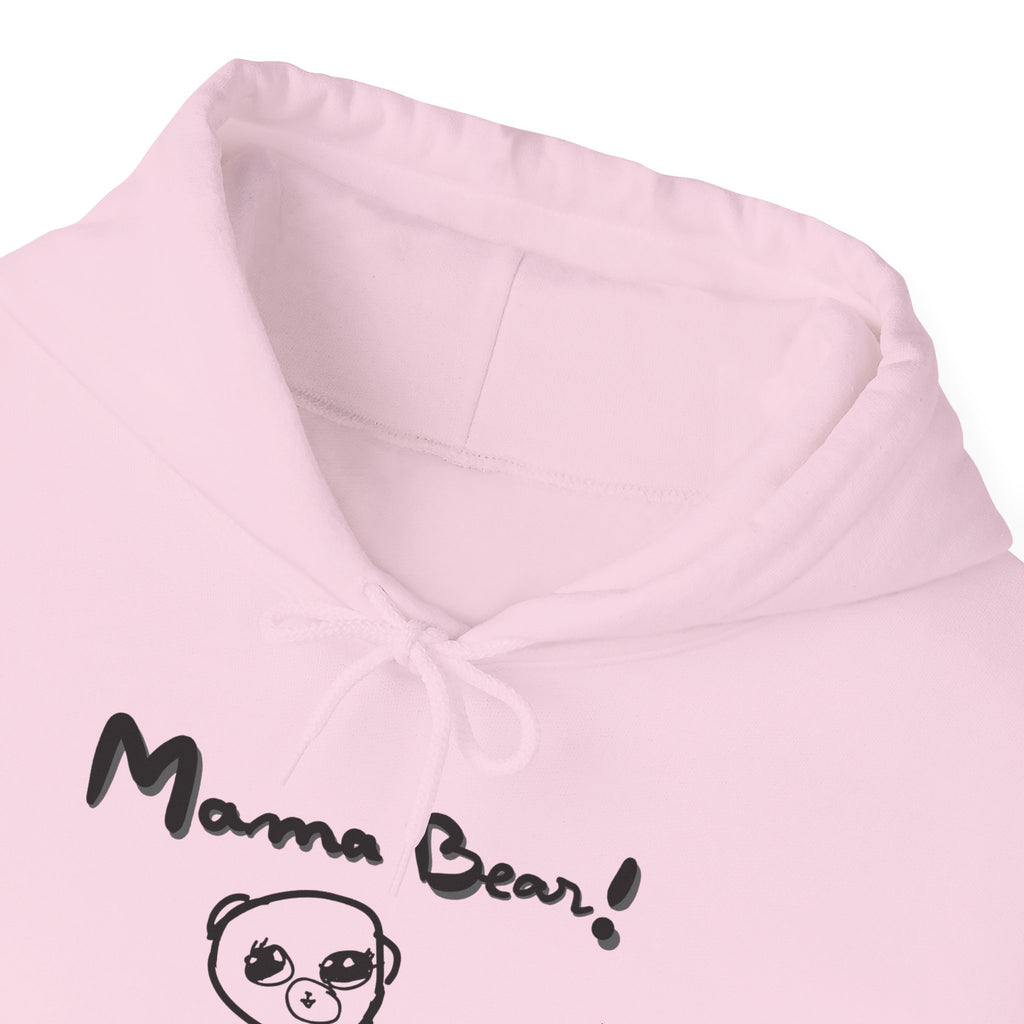Hand-Drawn Kid Artwork Mom & Child Hoodie — Handmade Love Illustration