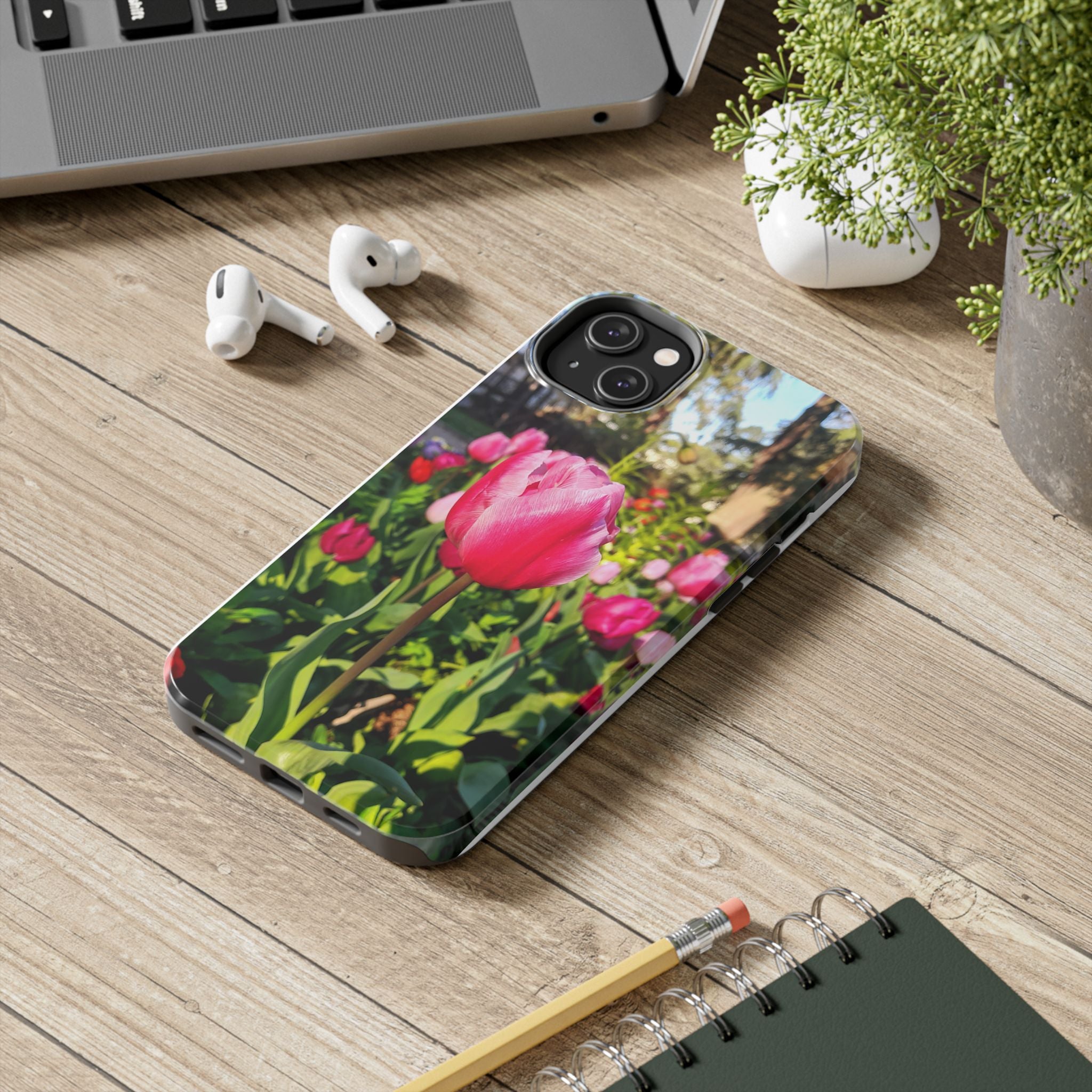 Floral Spring Tough Phone Case — Protective Phone Case with Spring Flowers