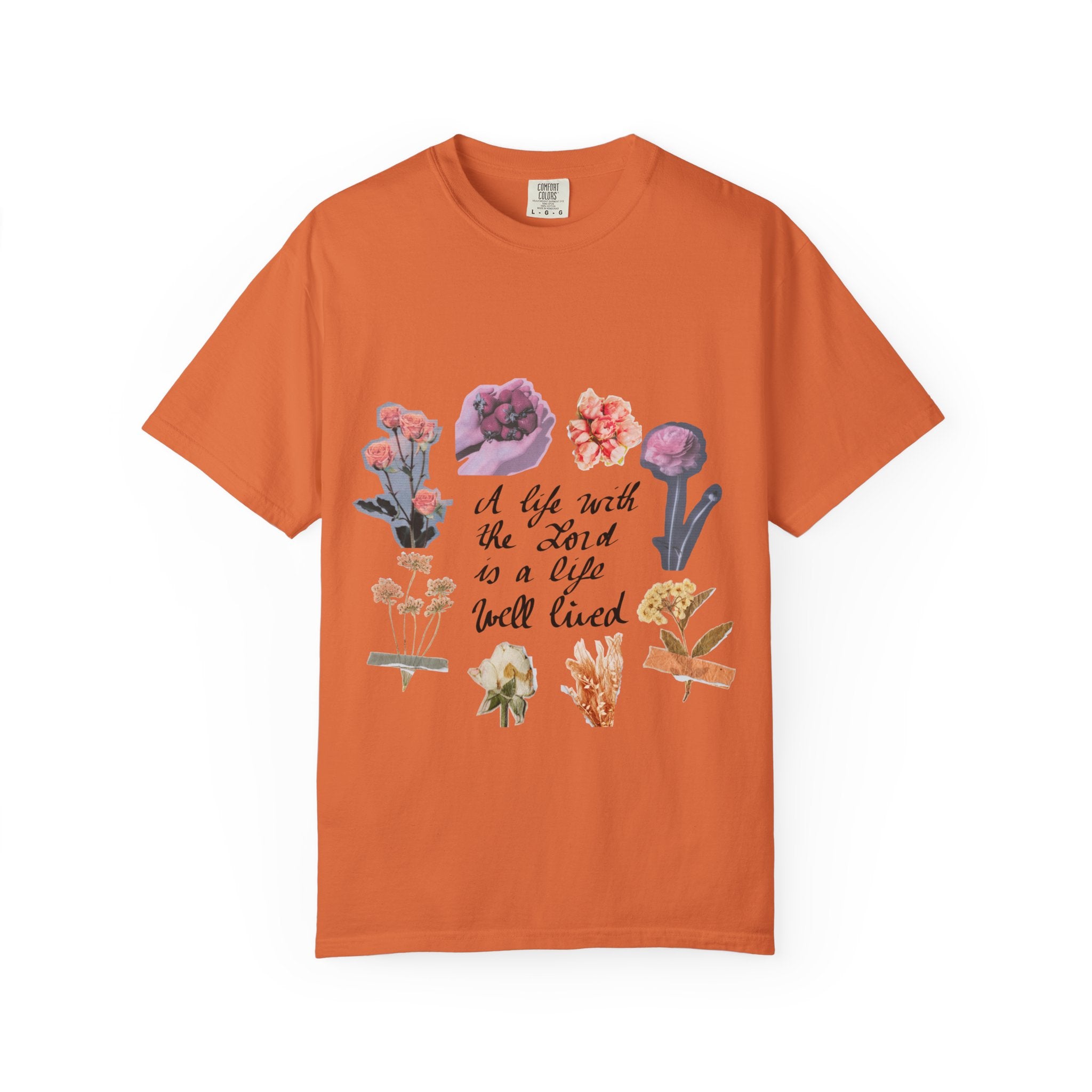 Christian Floral T-Shirt — Faith-Inspired Floral Tee