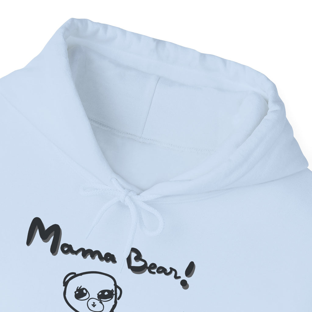 Hand-Drawn Kid Artwork Mom & Child Hoodie — Handmade Love Illustration