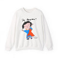 “Yo, Japan!” Hand-drawn Cute Cartoon Kid Graphic Sweatshirt