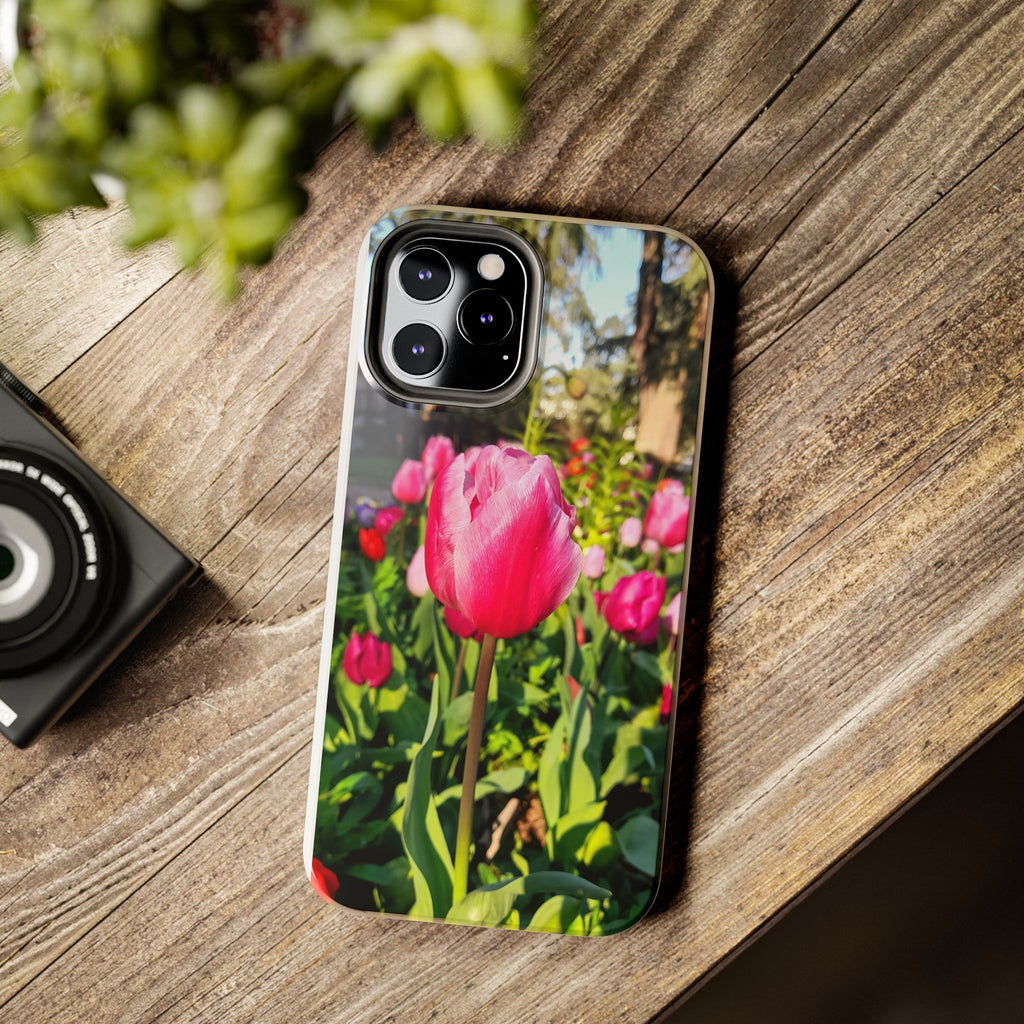 Floral Spring Tough Phone Case — Protective Phone Case with Spring Flowers