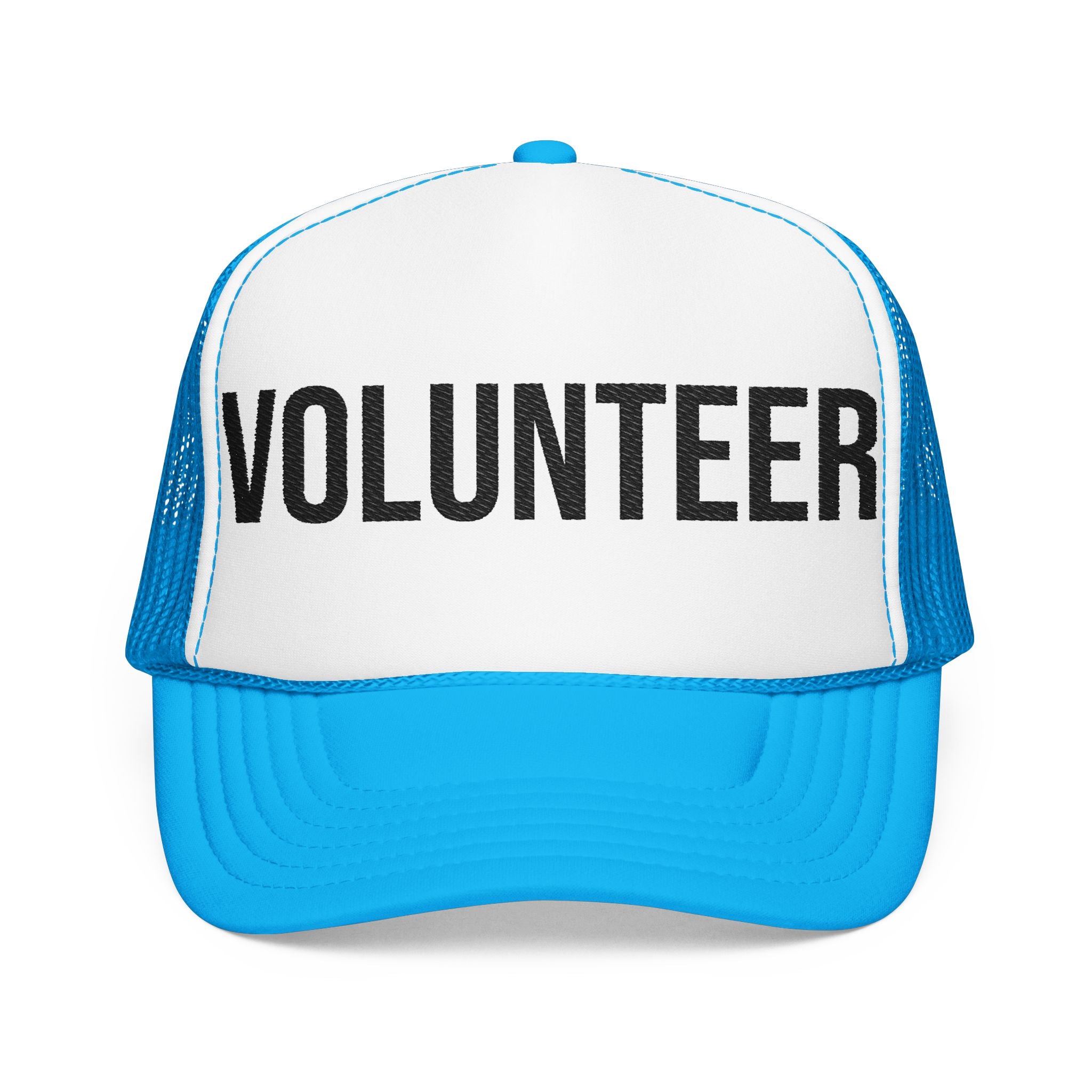 Embroidered Volunteer Foam Trucker Hat
