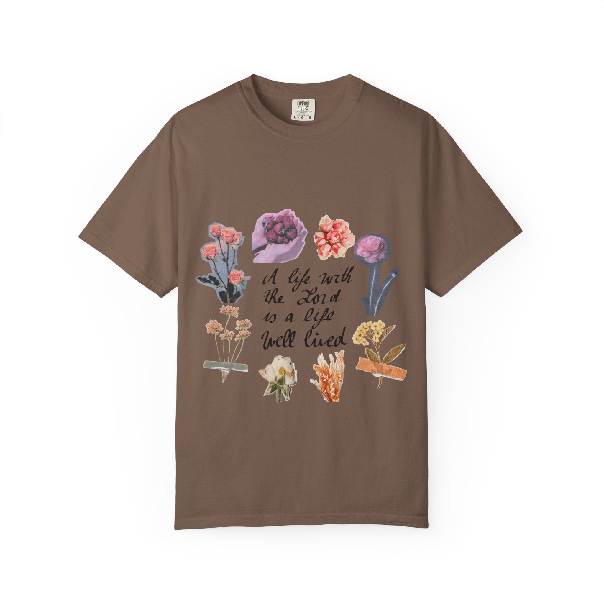 Christian Floral T-Shirt — Faith-Inspired Floral Tee