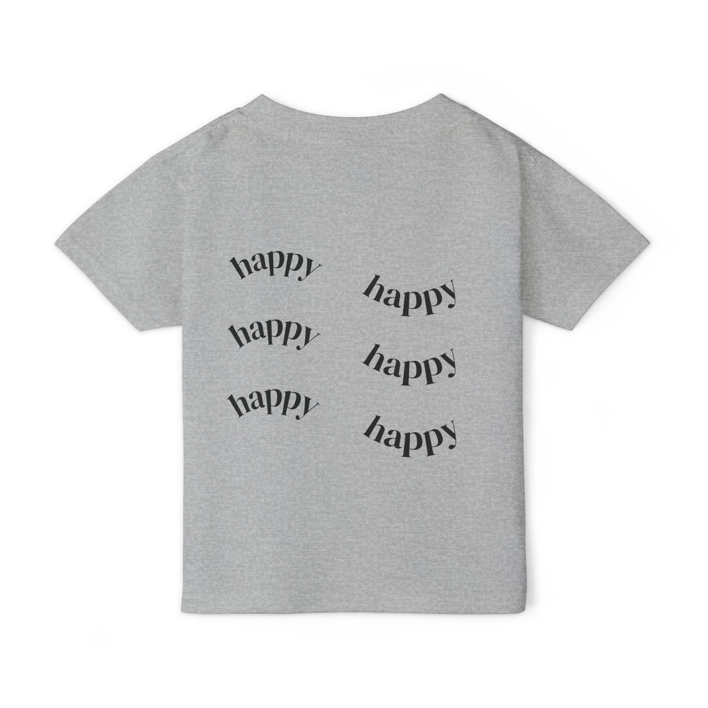 Happy Jumping Kid Toddler T-Shirt — Hand-Drawn Joyful Playtime Tee