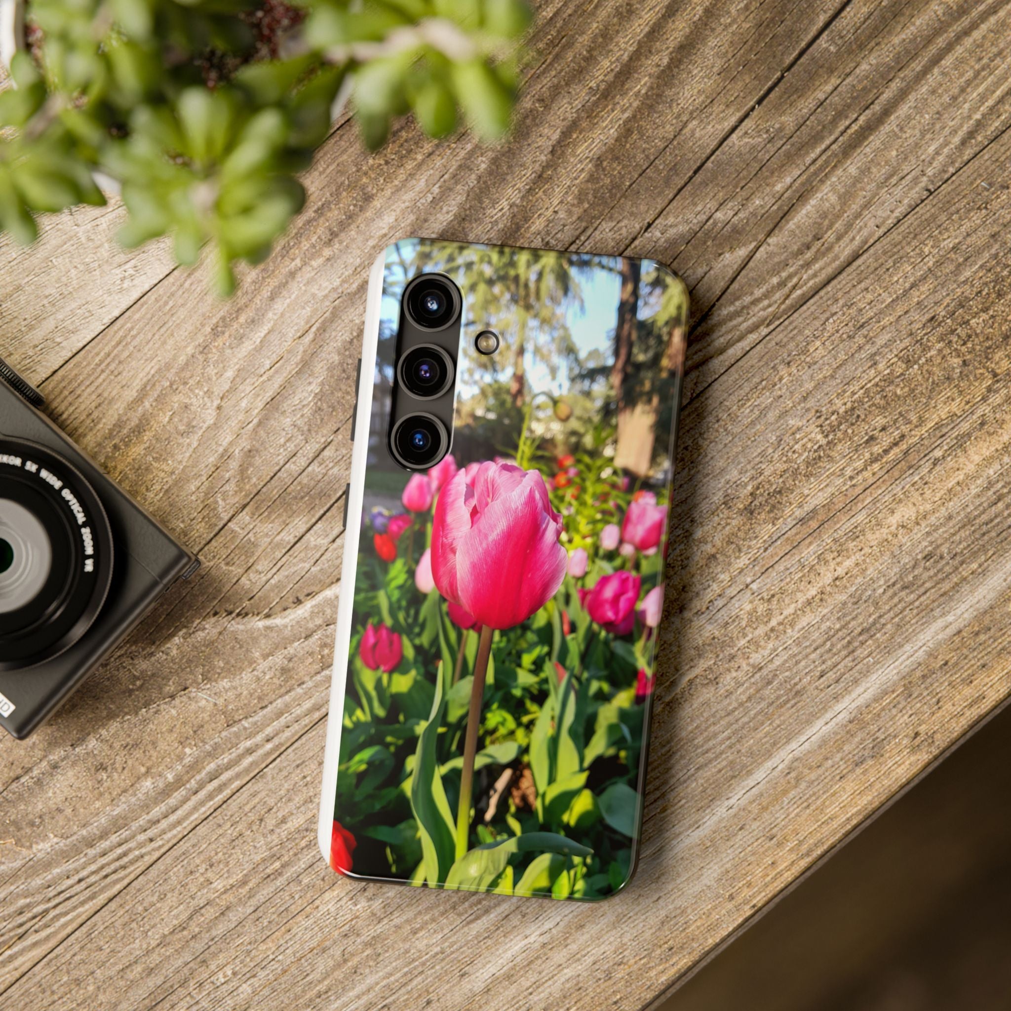 Floral Spring Tough Phone Case — Protective Phone Case with Spring Flowers