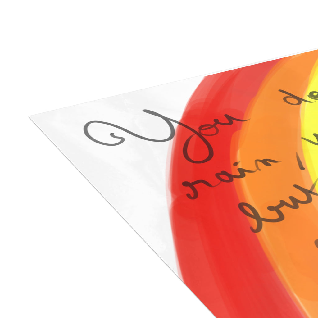Rainbow Postcard Bundles (envelopes included) drawn by an 8 year old Girl. Encouraging Life Wisdom