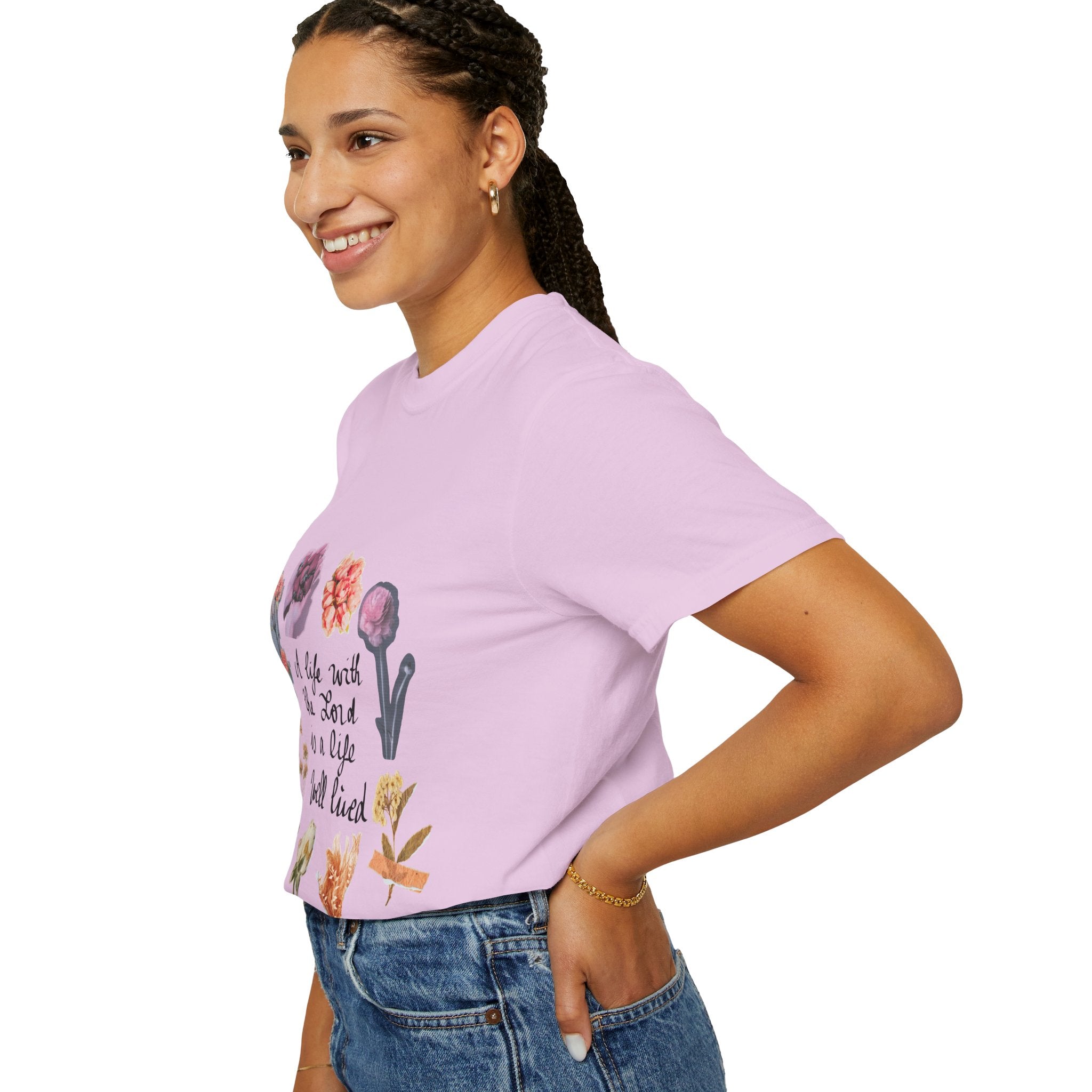 Christian Floral T-Shirt — Faith-Inspired Floral Tee