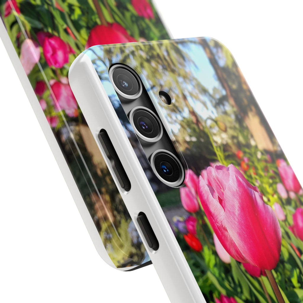 Floral Spring Tough Phone Case — Protective Phone Case with Spring Flowers