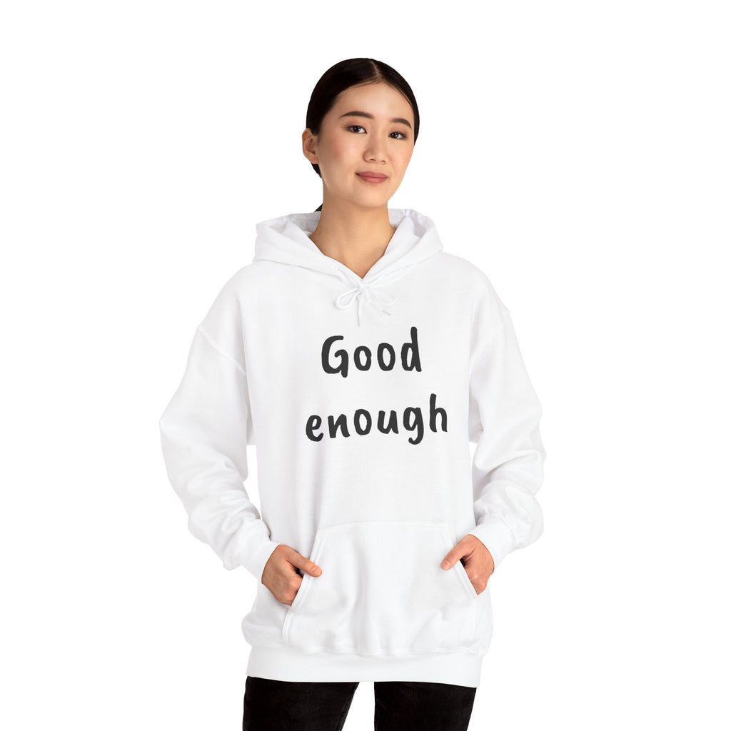 Non‑Perfectionist Motivational Hoodie — Inspirational Quote Sweatshirt