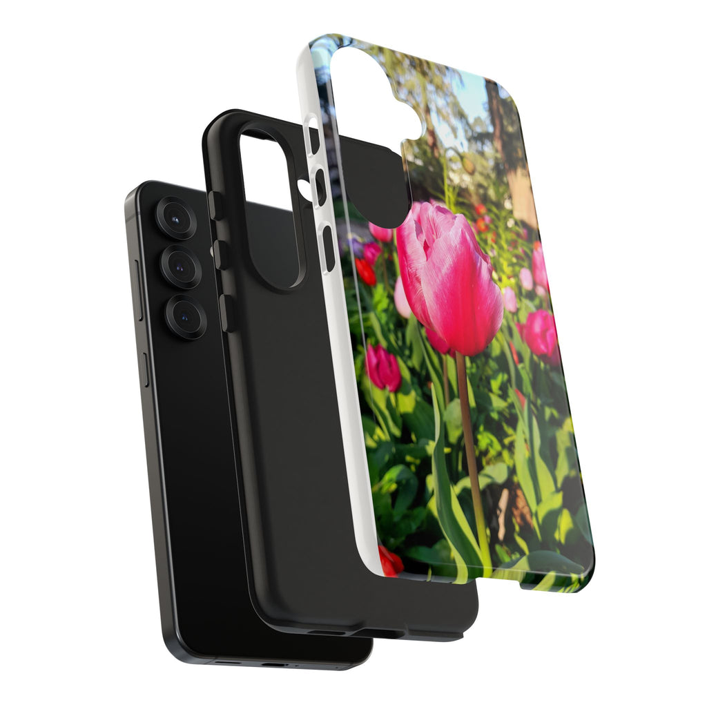 Floral Spring Tough Phone Case — Protective Phone Case with Spring Flowers