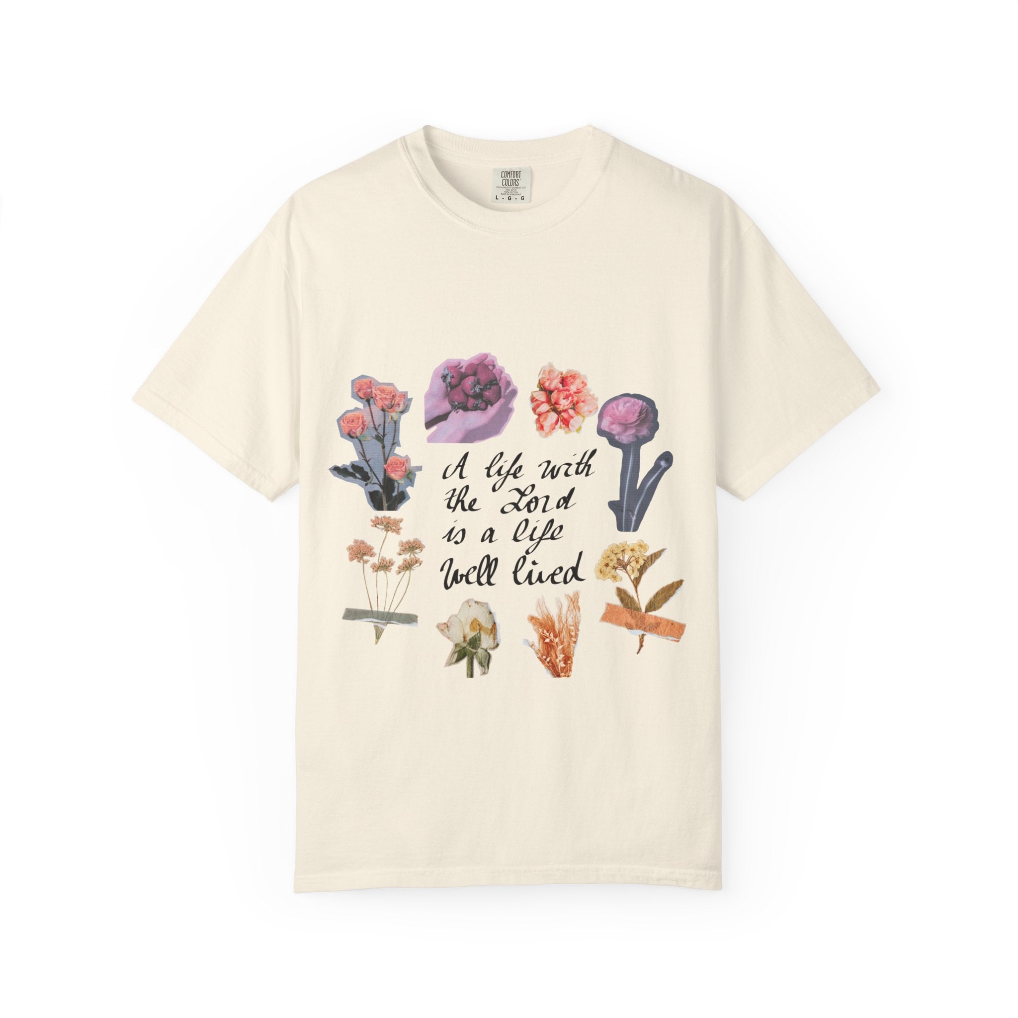 Christian Floral T-Shirt — Faith-Inspired Floral Tee