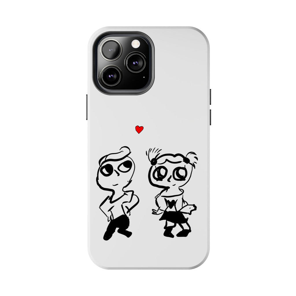 Cute Romantic Hand-Drawn Phone Case — 'Tough Phone Cases'
