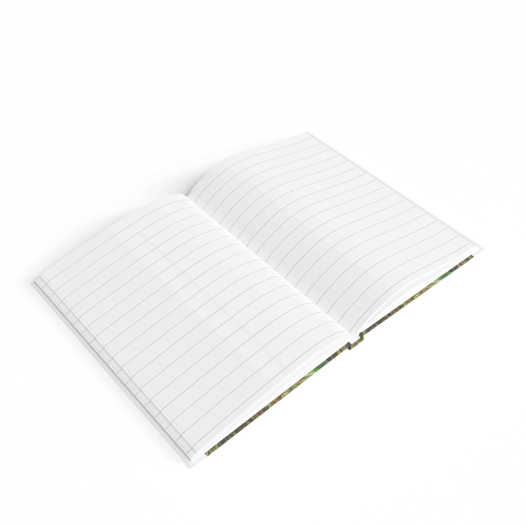 Floral Pink Hollyhock Journal — Ruled Lined Notebook for Gardeners & Nature Lovers