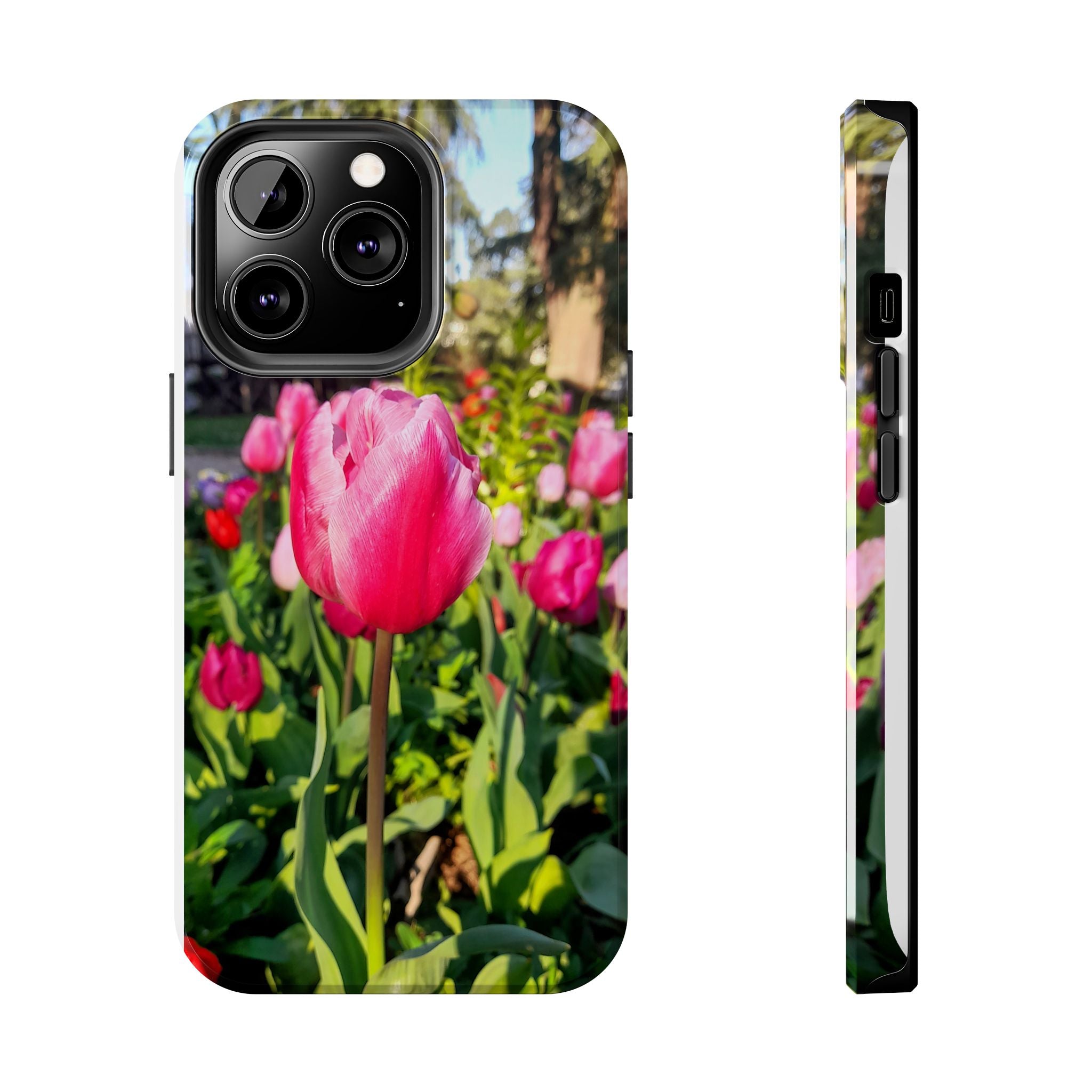 Floral Spring Tough Phone Case — Protective Phone Case with Spring Flowers