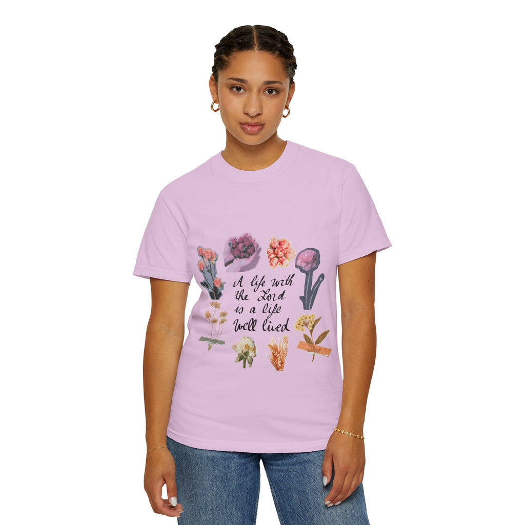 Christian Floral T-Shirt — Faith-Inspired Floral Tee