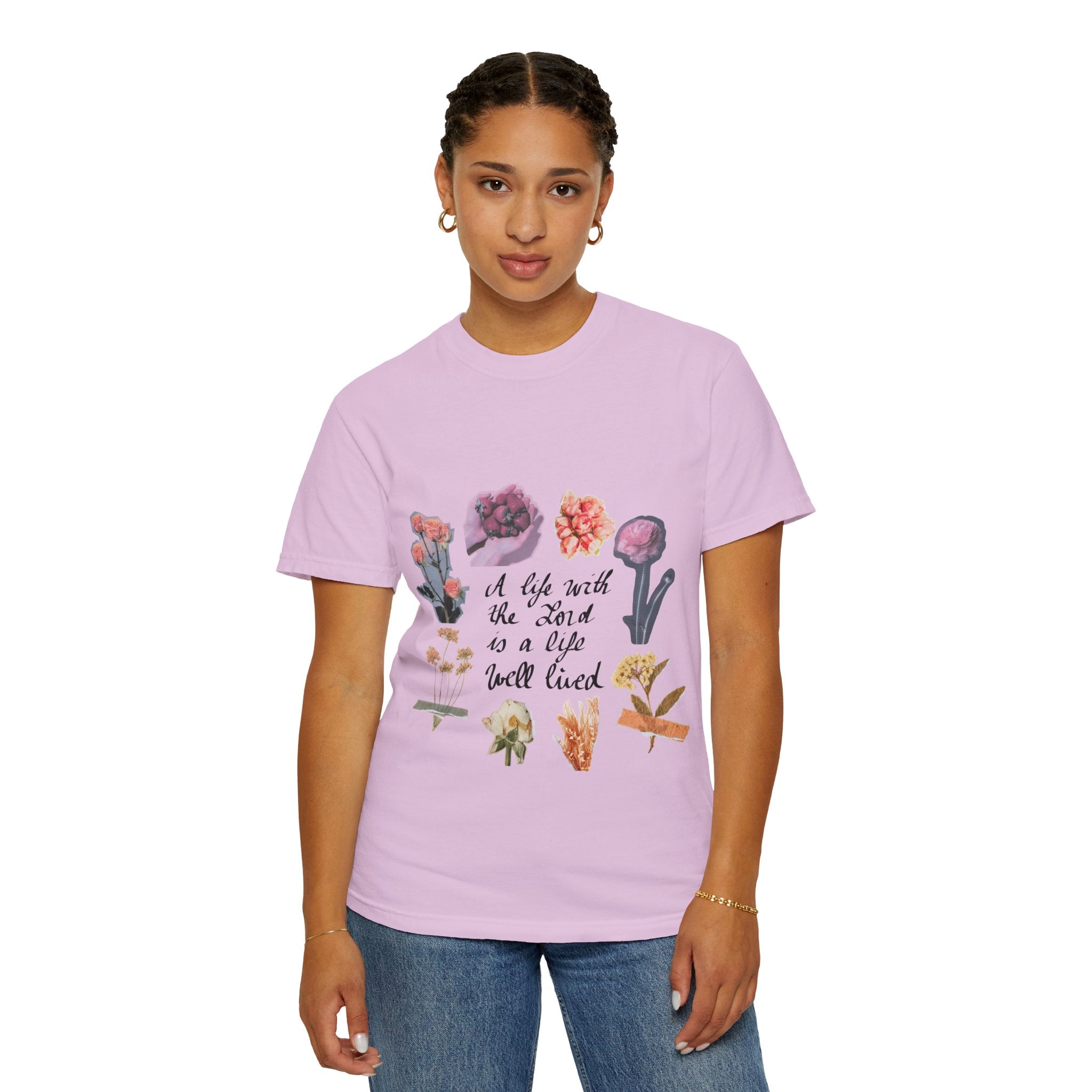 Christian Floral T-Shirt — Faith-Inspired Floral Tee
