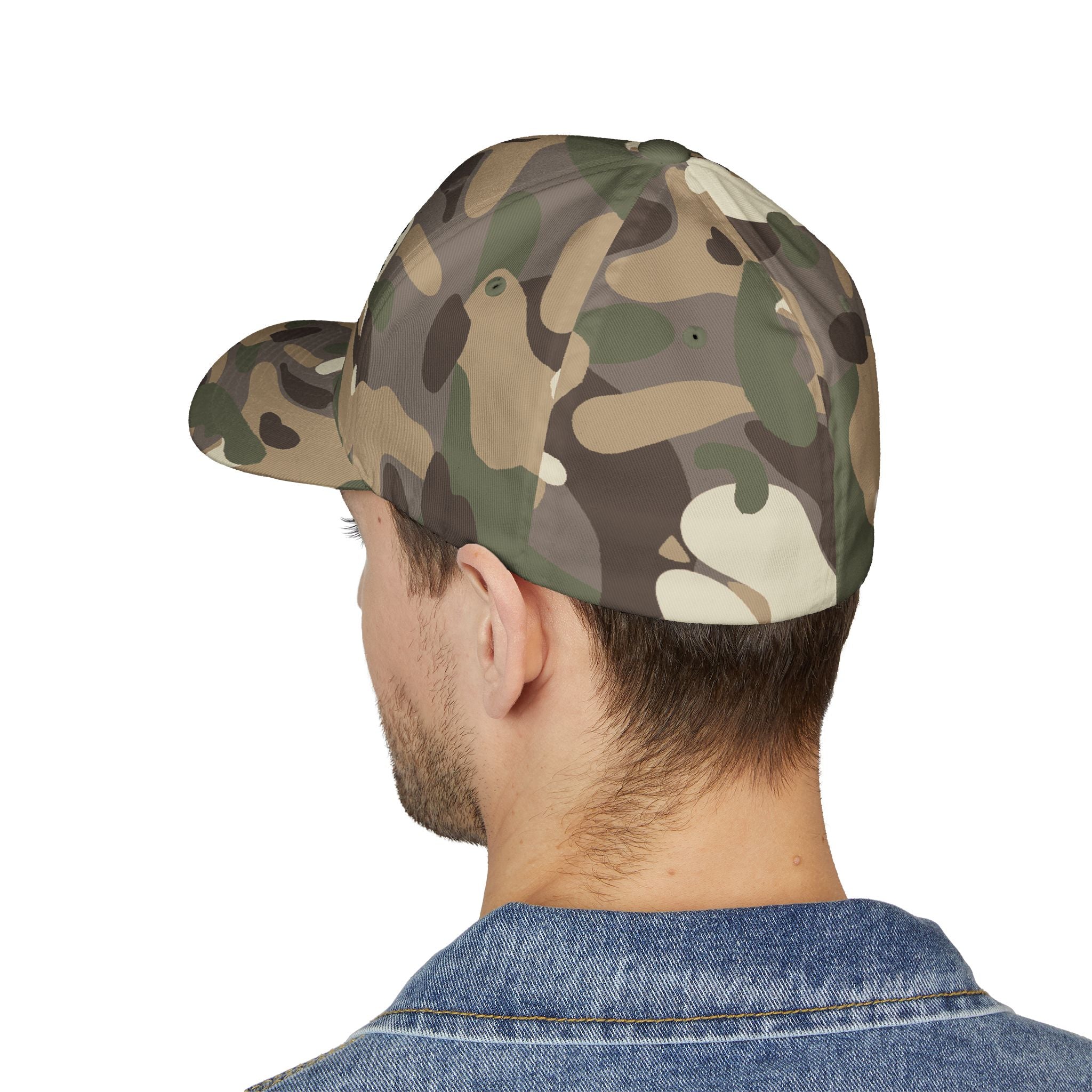 Embroidered 'SHEEP' Closed-Back Cap