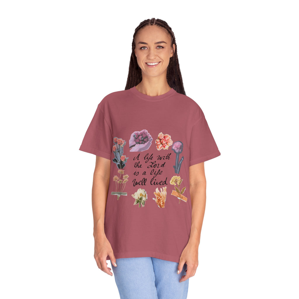 Christian Floral T-Shirt — Faith-Inspired Floral Tee