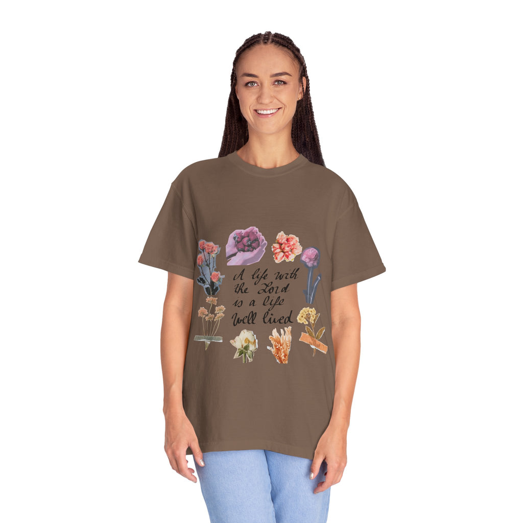 Christian Floral T-Shirt — Faith-Inspired Floral Tee
