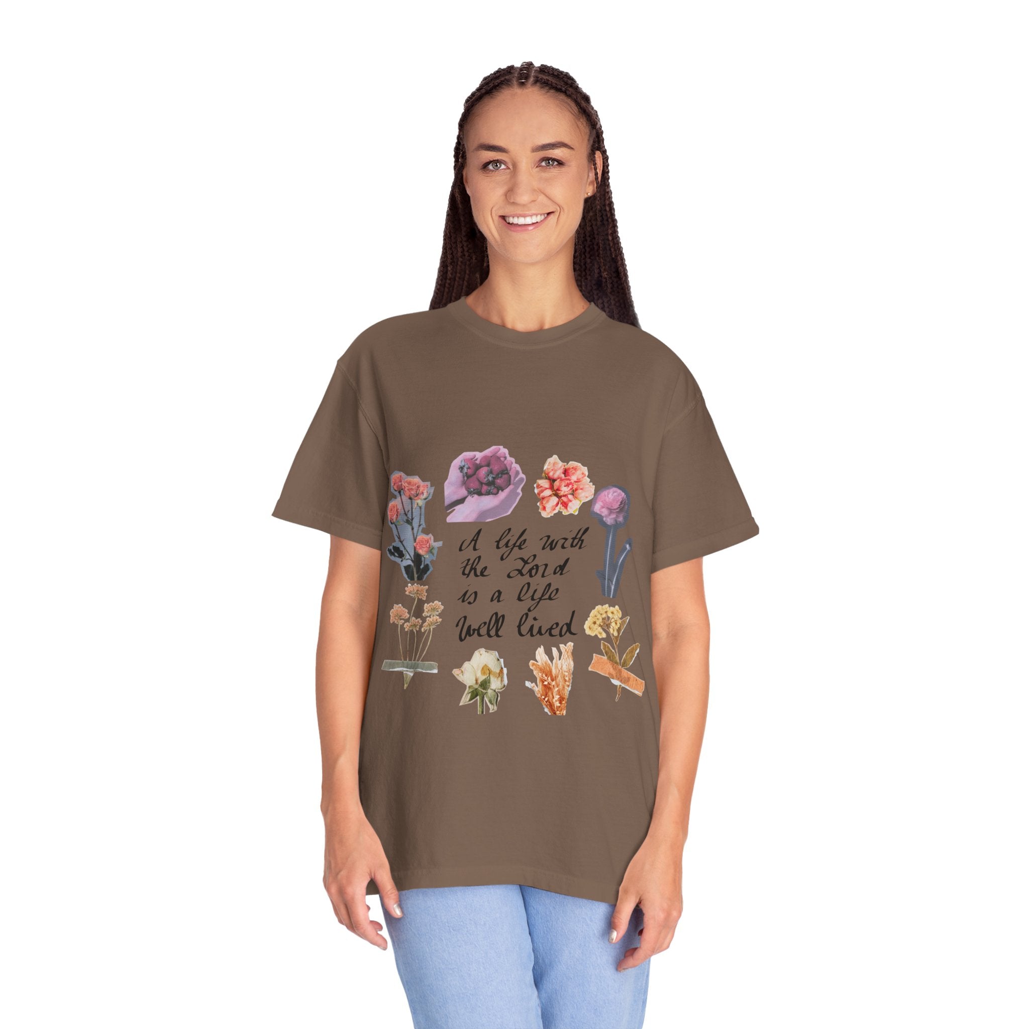 Christian Floral T-Shirt — Faith-Inspired Floral Tee