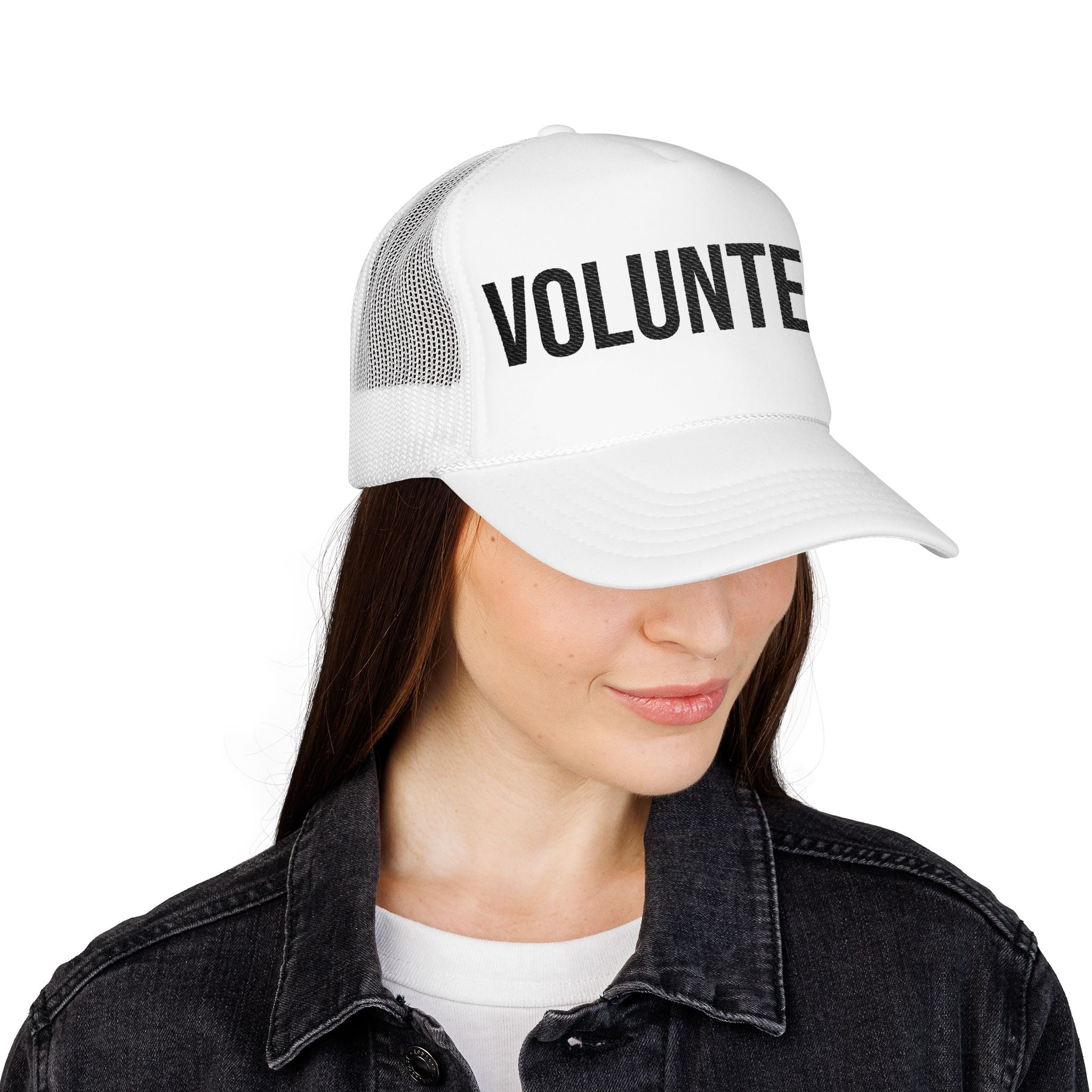 Embroidered Volunteer Foam Trucker Hat