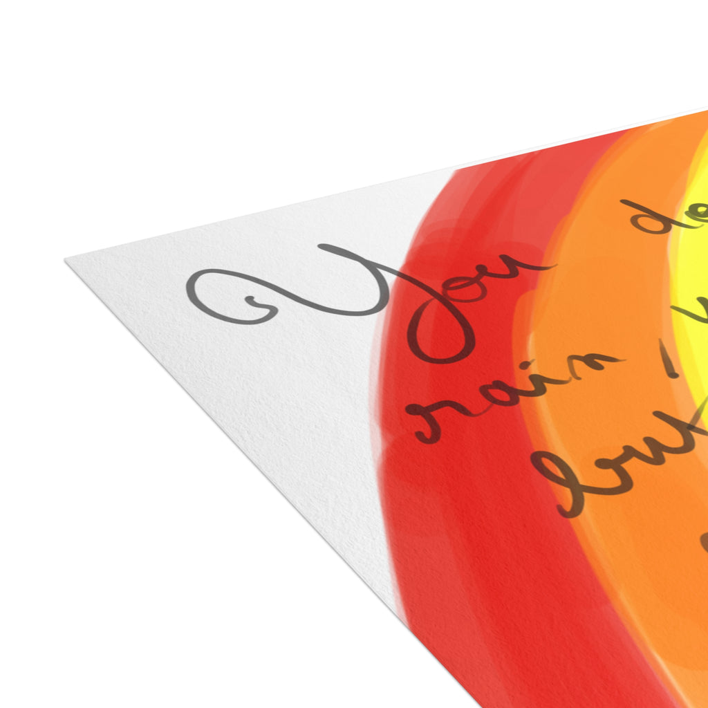Rainbow Postcard Bundles (envelopes included) drawn by an 8 year old Girl. Encouraging Life Wisdom