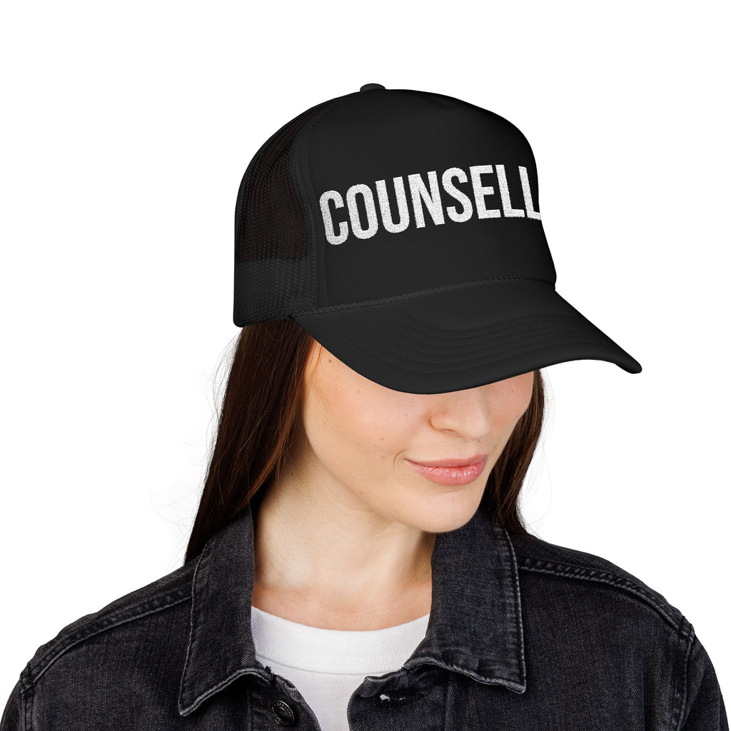 Counselor Foam Trucker Hat — Christian Camp & Conference Counselor Cap