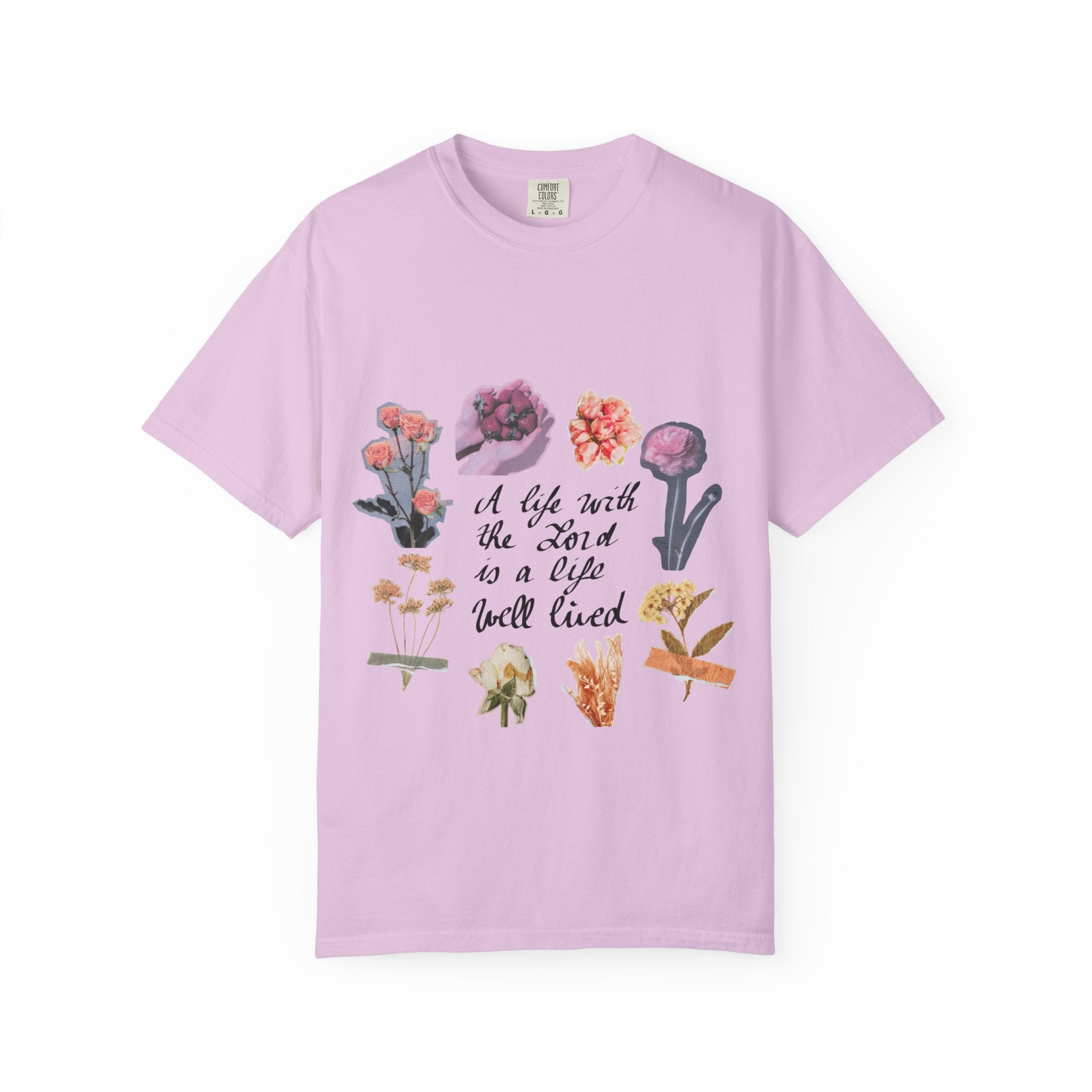 Christian Floral T-Shirt — Faith-Inspired Floral Tee