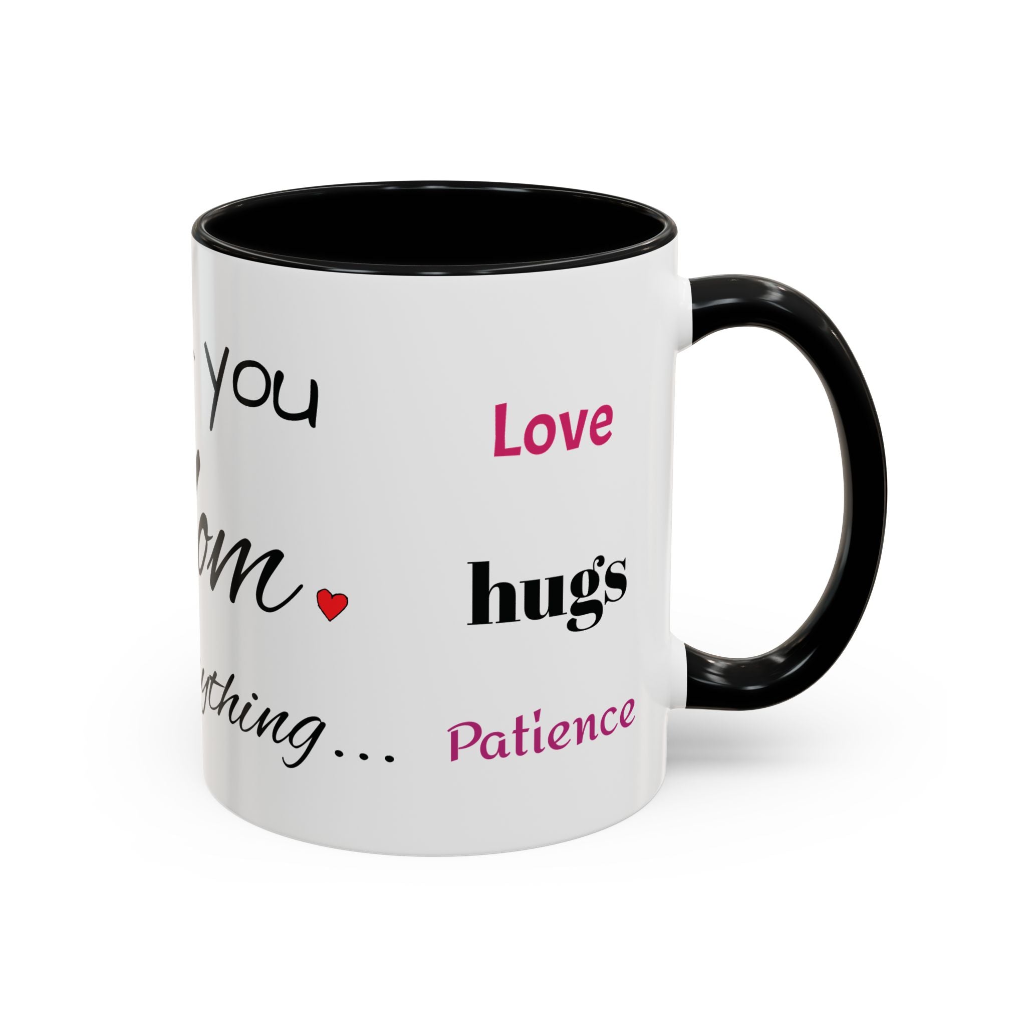 Thank You for Being My Mom - Accent Coffee Mug (11/15oz)