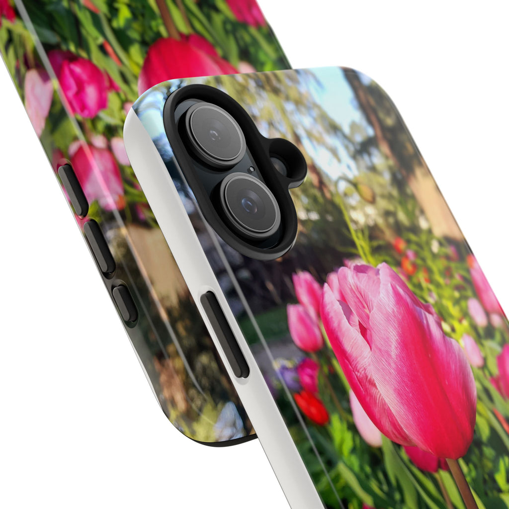 Floral Spring Tough Phone Case — Protective Phone Case with Spring Flowers