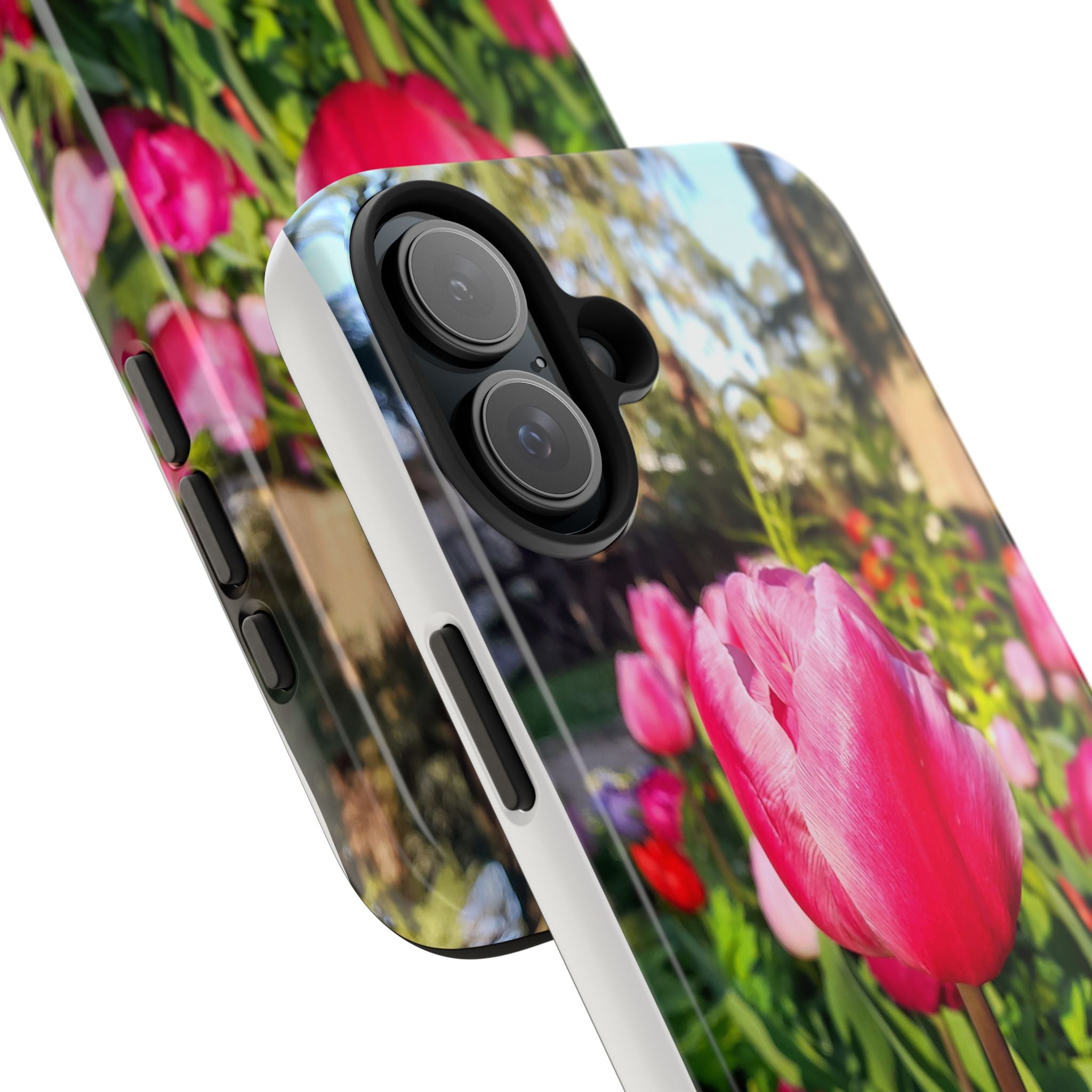 Floral Spring Tough Phone Case — Protective Phone Case with Spring Flowers