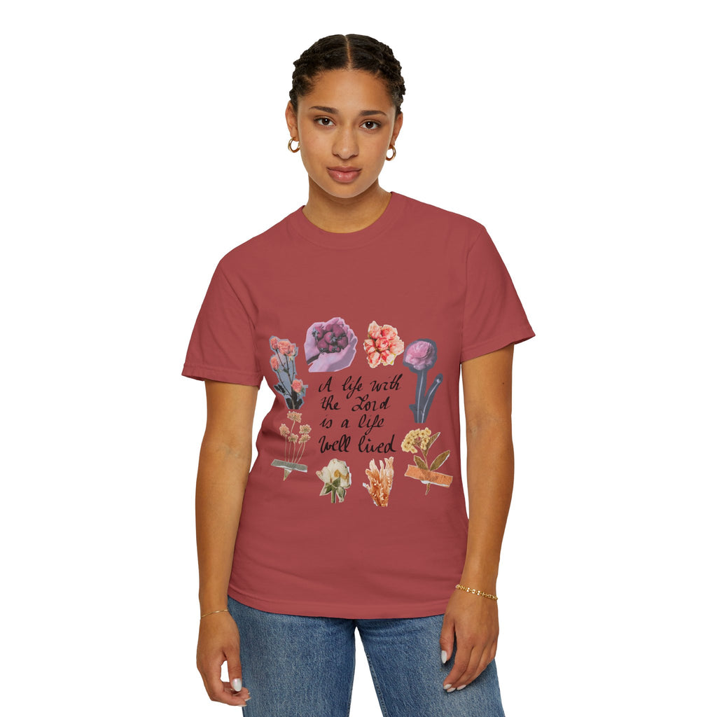 Christian Floral T-Shirt — Faith-Inspired Floral Tee