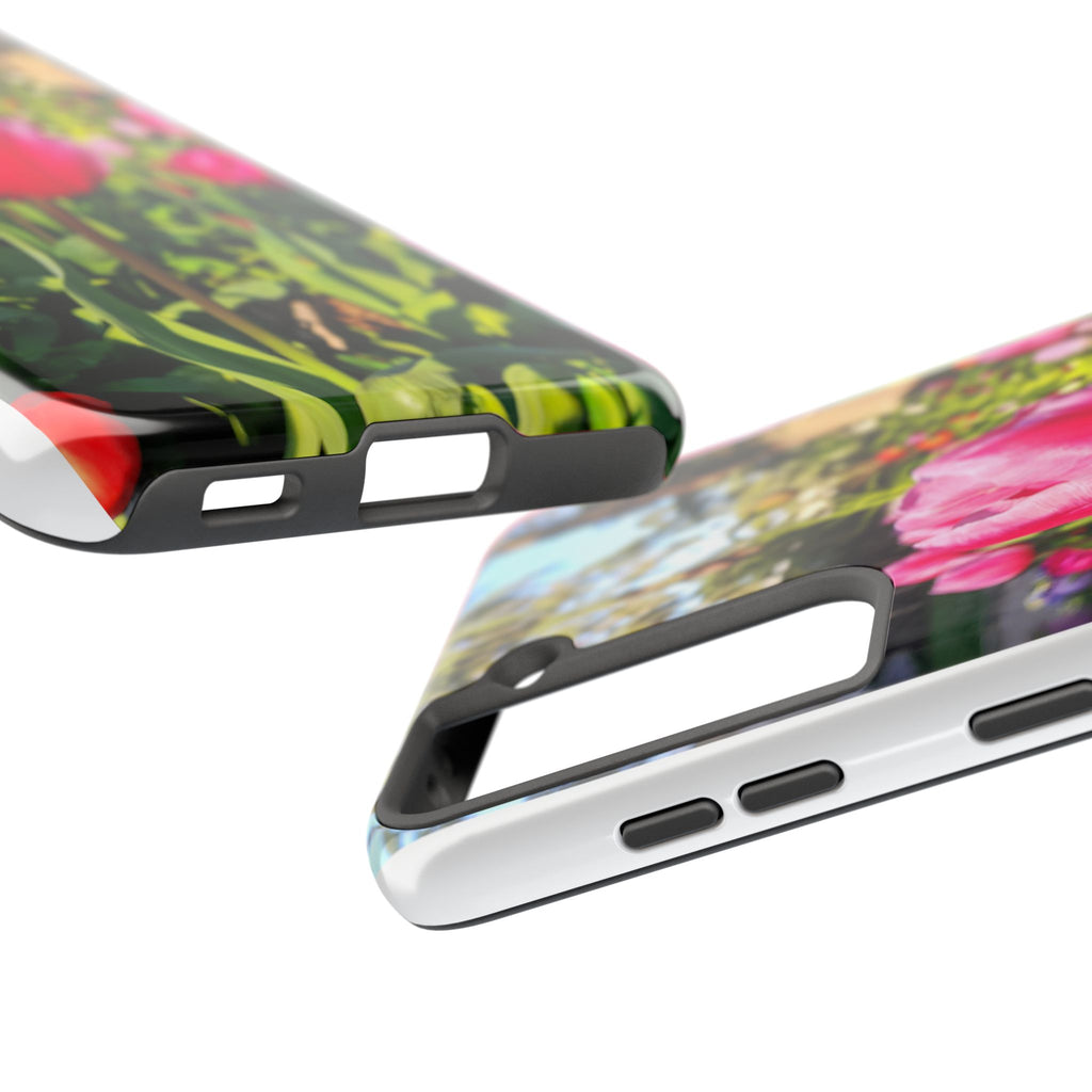 Floral Spring Tough Phone Case — Protective Phone Case with Spring Flowers