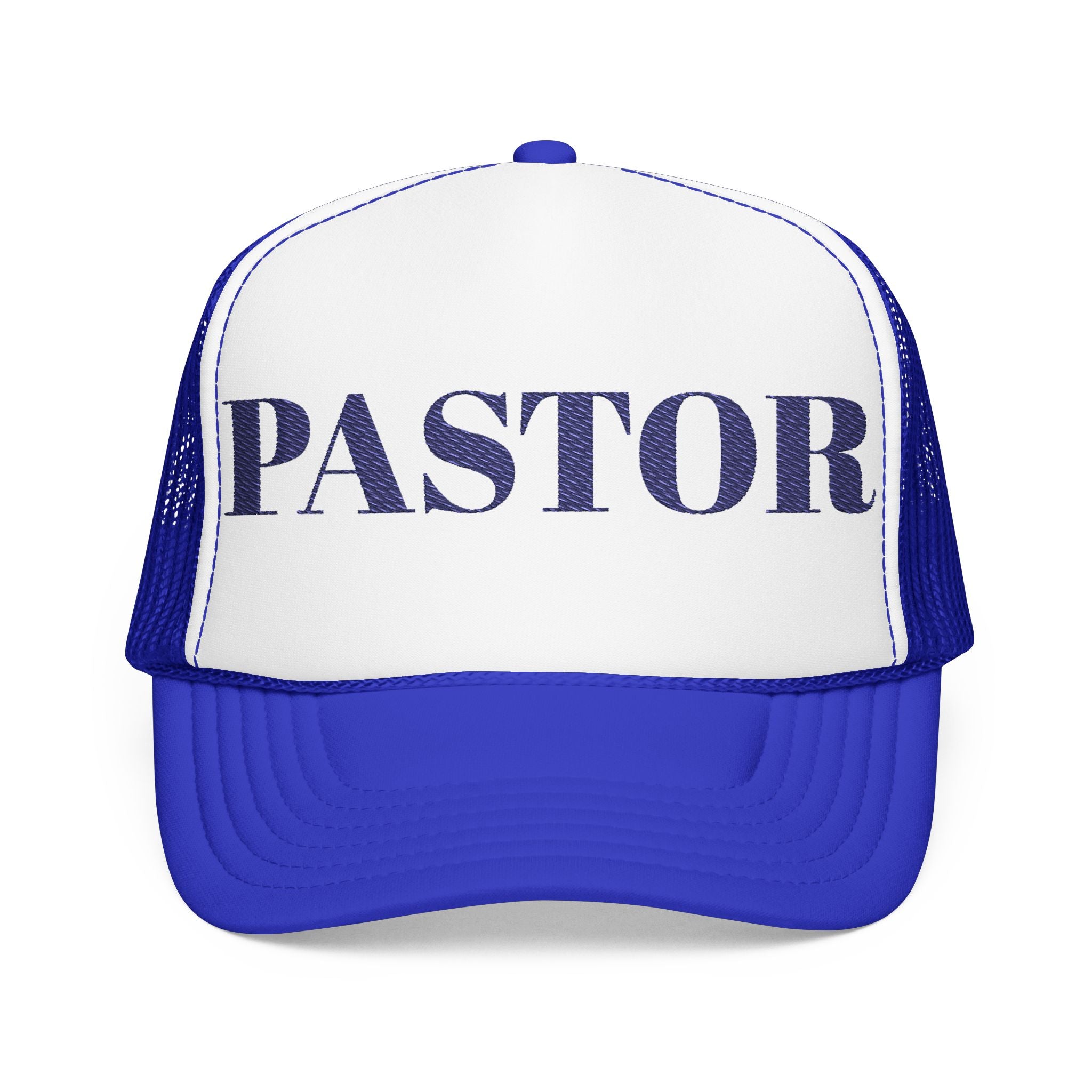 Pastor Foam Trucker Hat — Church Camp & Conference Identification