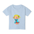 Happy Jumping Kid Toddler T-Shirt — Hand-Drawn Joyful Playtime Tee