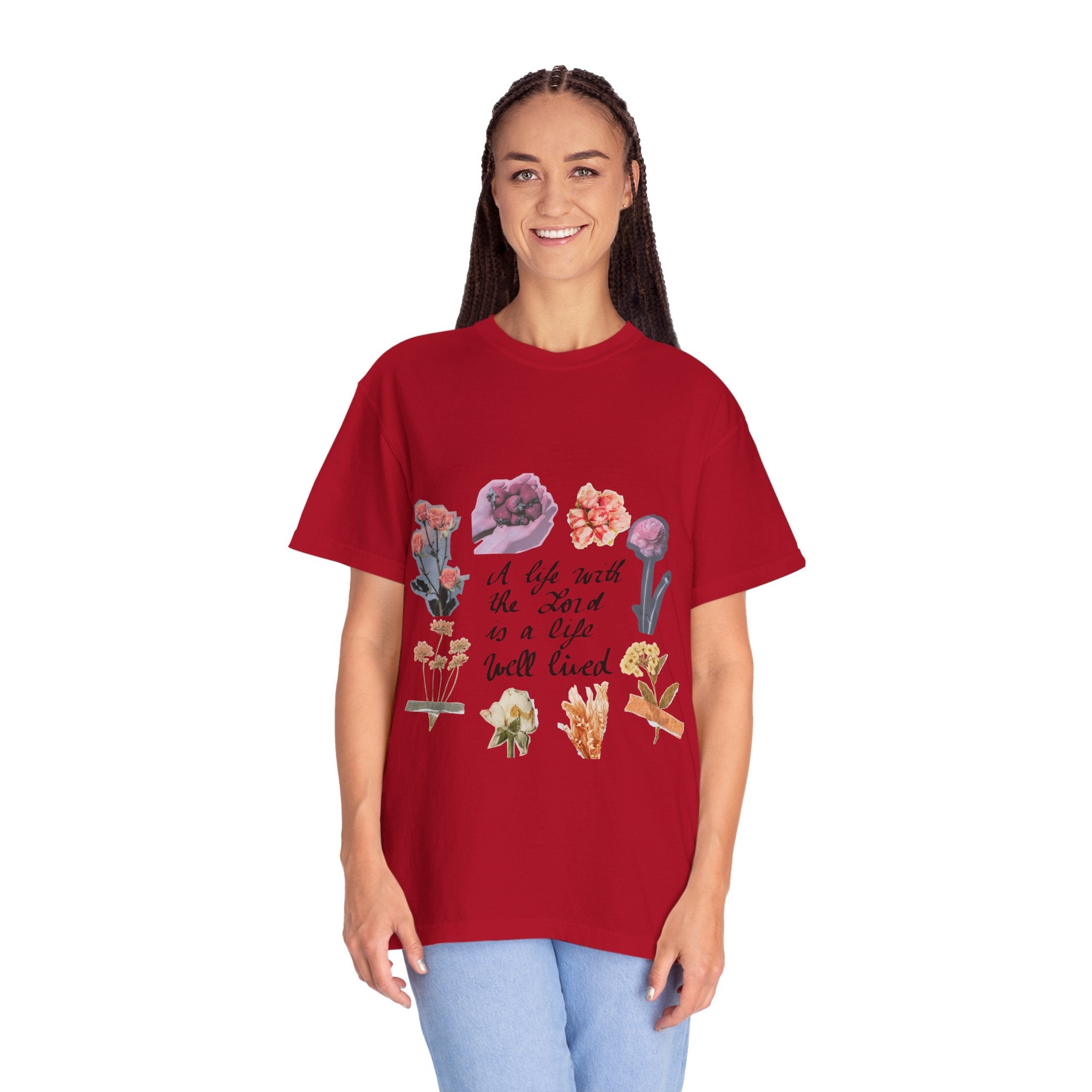 Christian Floral T-Shirt — Faith-Inspired Floral Tee