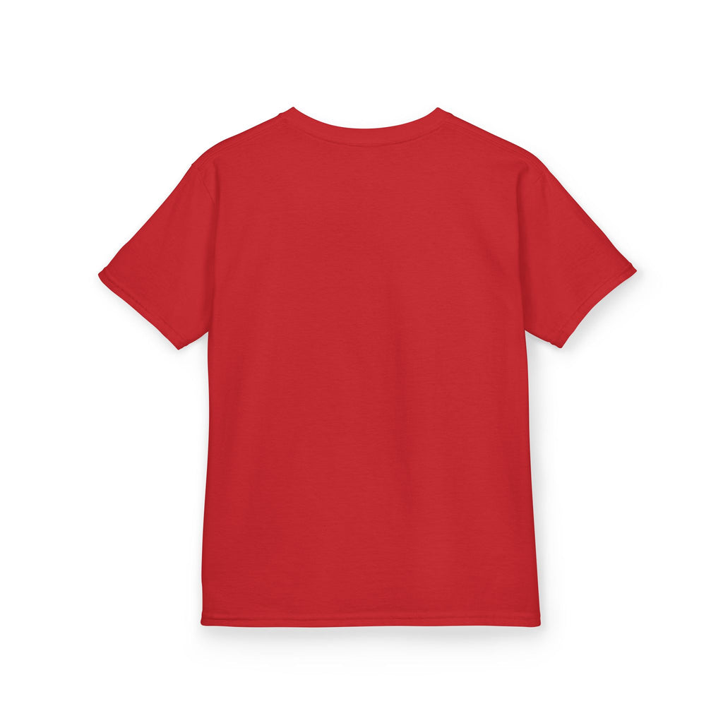 Kids Strawberry Heart Tee — Cute Fruit Graphic Playful Kids T-Shirt