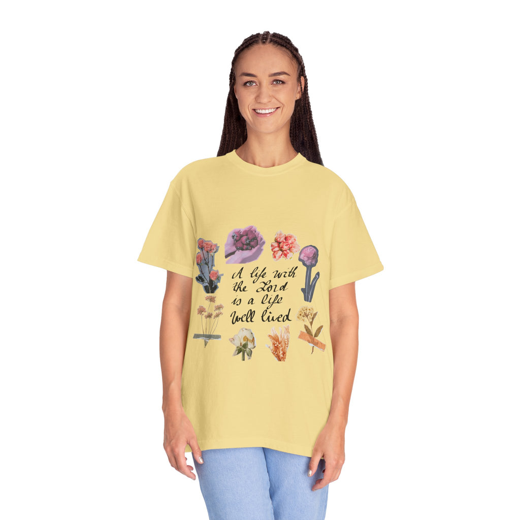 Christian Floral T-Shirt — Faith-Inspired Floral Tee