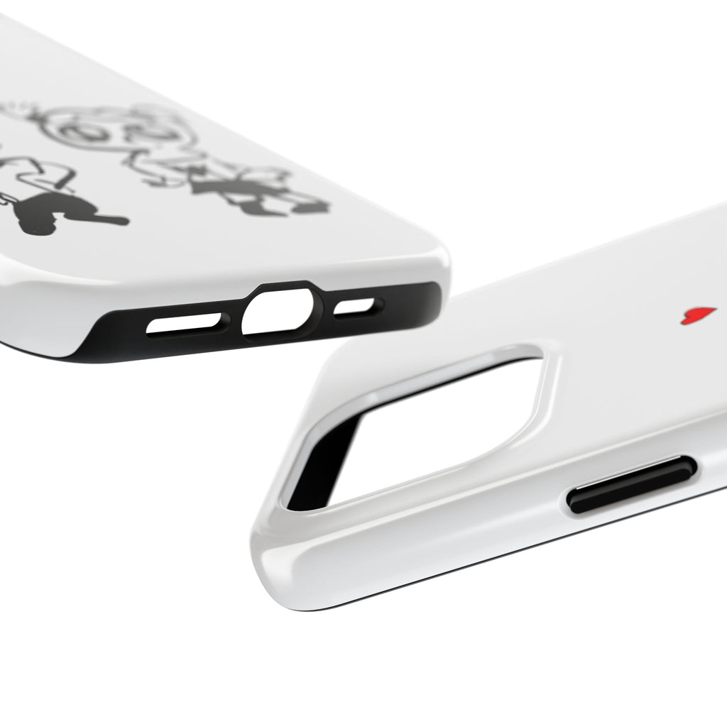 Cute Romantic Hand-Drawn Phone Case — 'Tough Phone Cases'