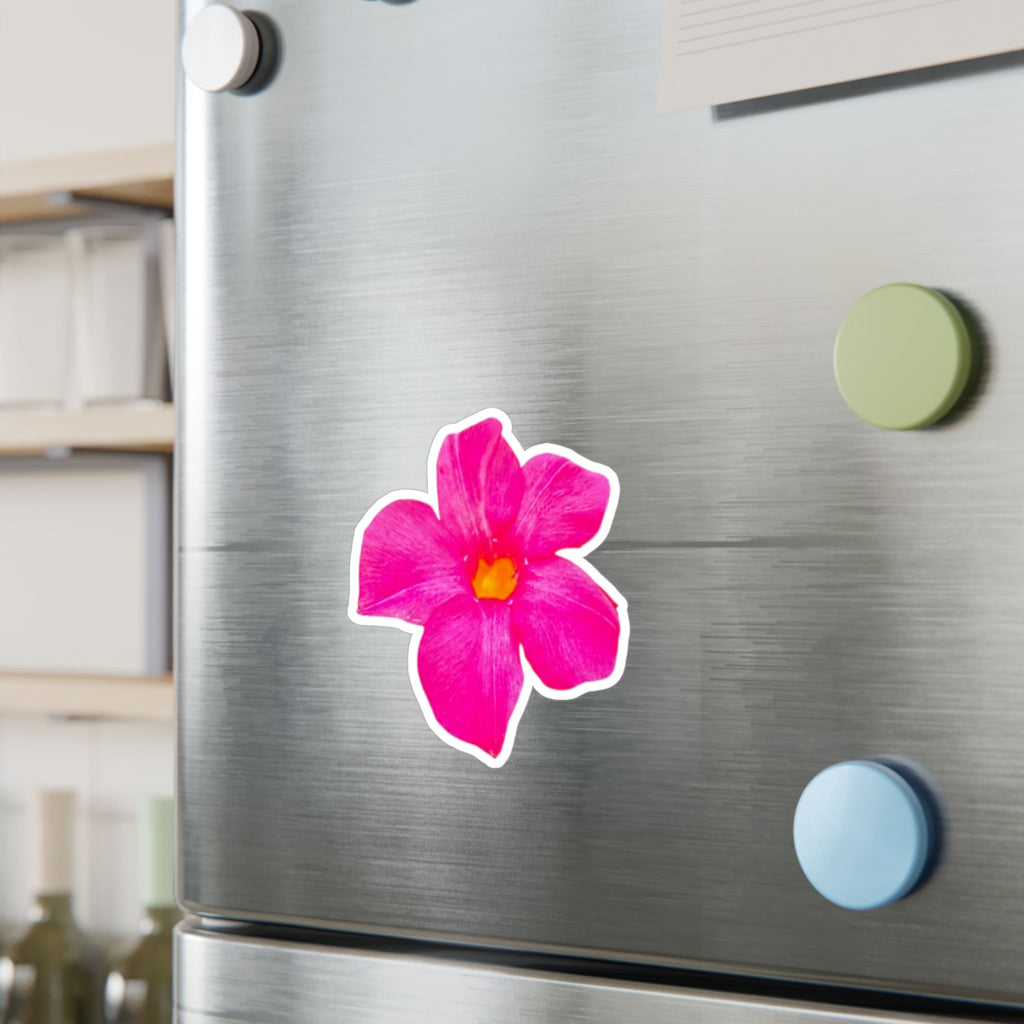 Pink Watercolor Flower Vinyl Decal