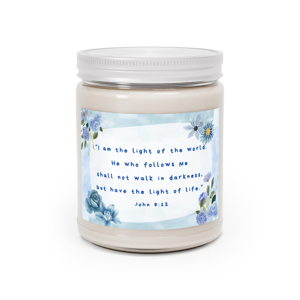I Am the Light of the World — 9oz Bible Verse Soy Candle
