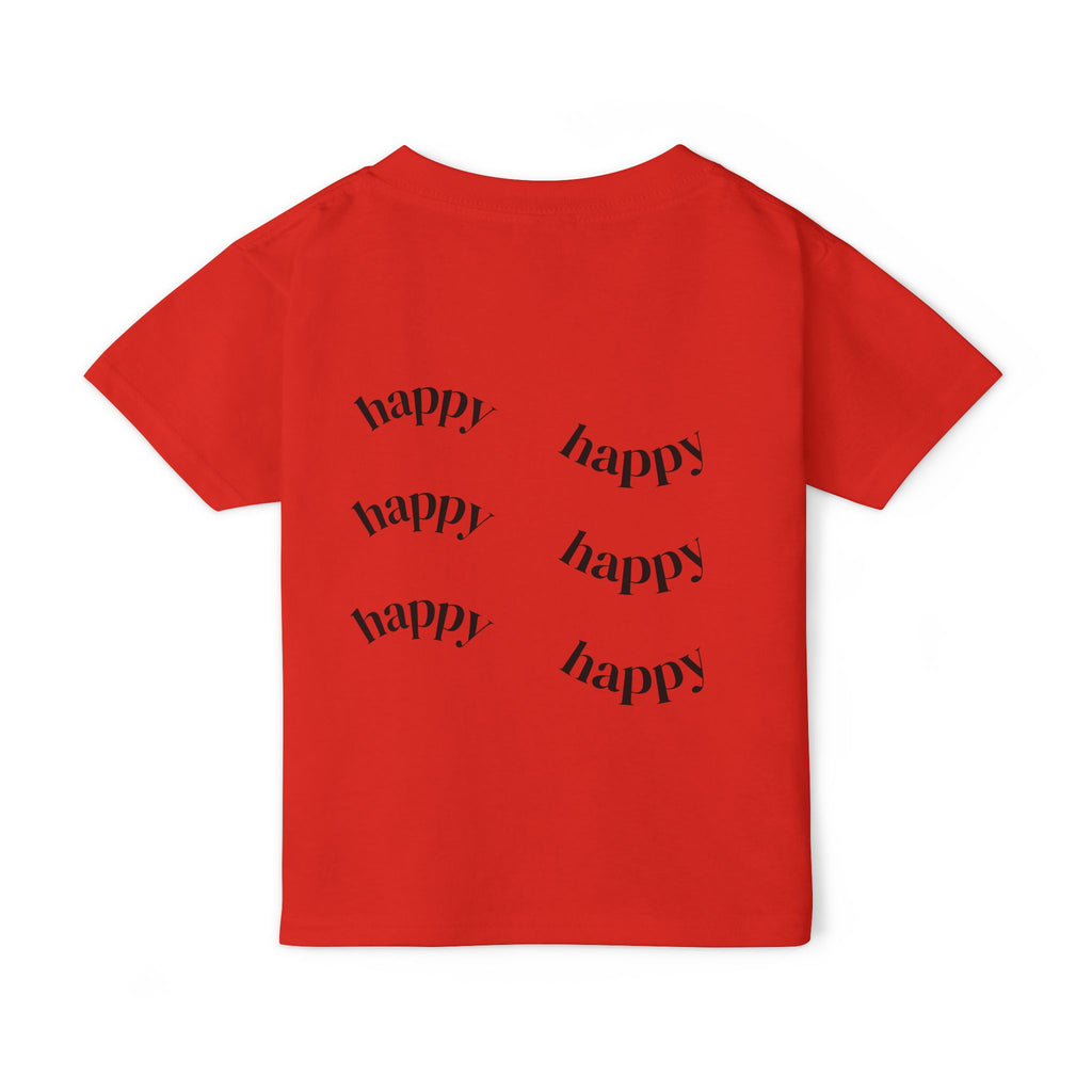 Happy Jumping Kid Toddler T-Shirt — Hand-Drawn Joyful Playtime Tee