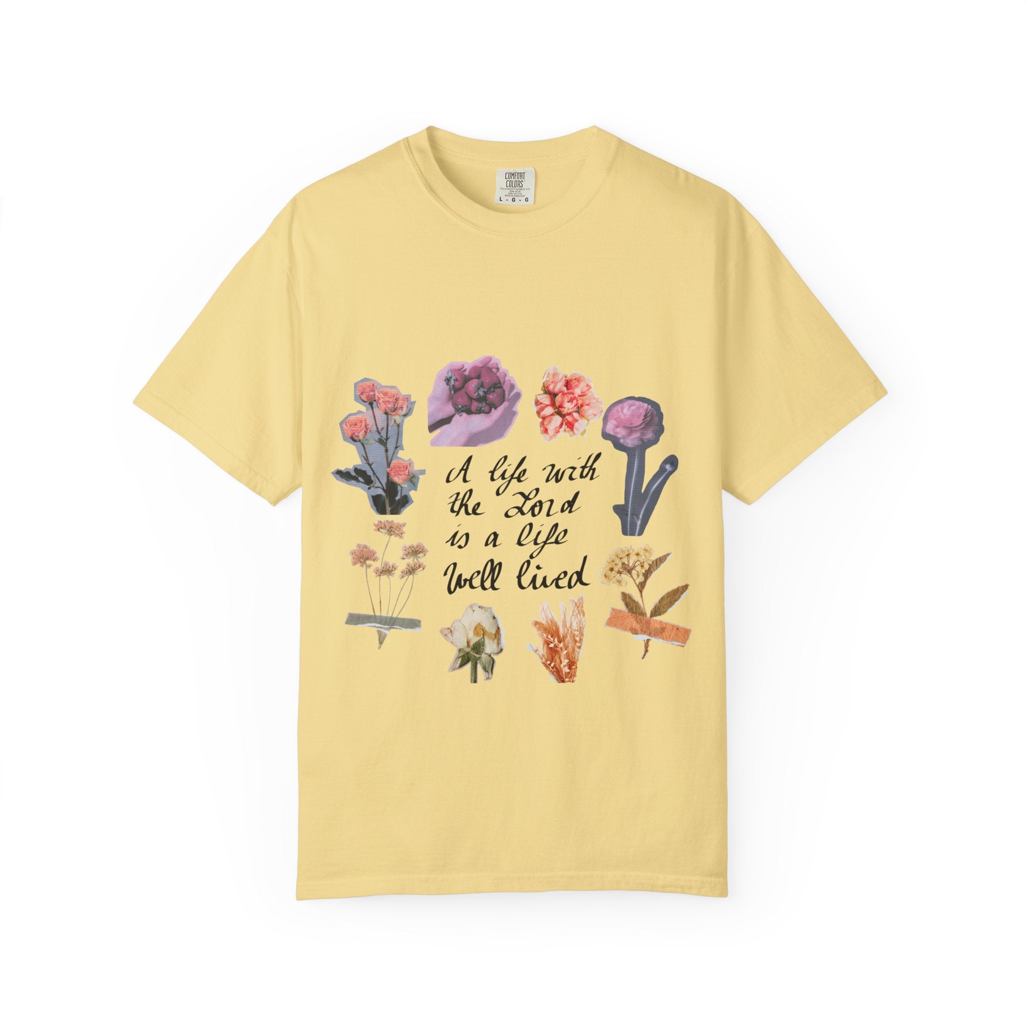 Christian Floral T-Shirt — Faith-Inspired Floral Tee